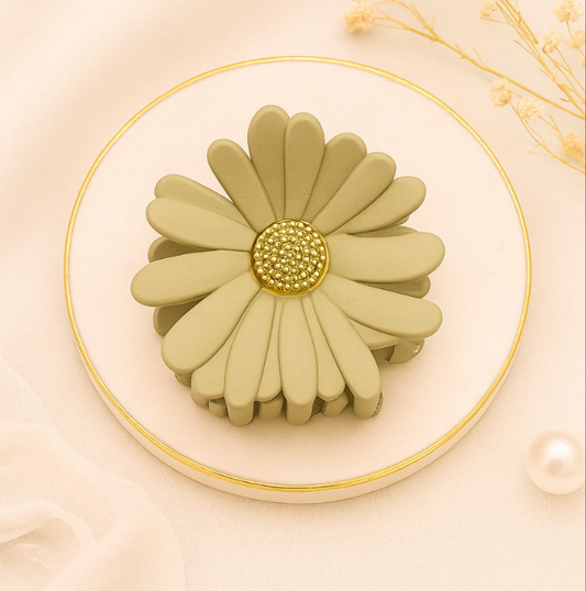 Green Daisy Vibes Hair Clip 🌼
