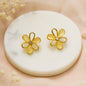 Golden Bloom Studs 🌼