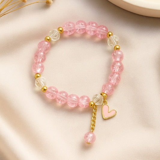 Bubblegum Bliss Beaded Bracelet 💖